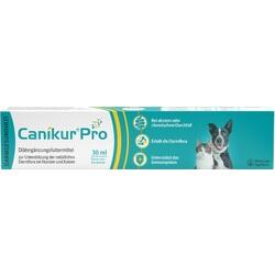 Verpackung von Canikur Pro für die Darmgesundheit von Hunden und Katzen.