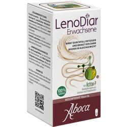 Verpackung eines natürlichen Produkts gegen Durchfall für Erwachsene von LenoDiar.